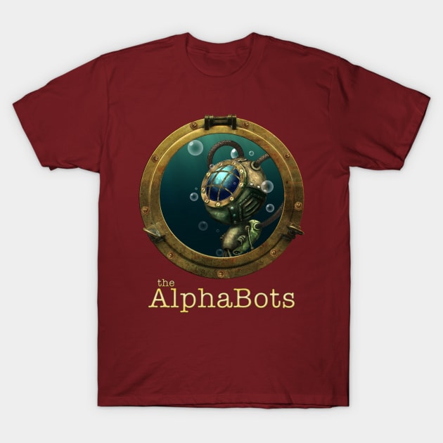 AlphaBots Porthole design T-Shirt by Winterbourne Workshop